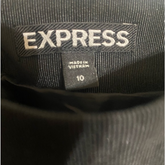 Express Mesh Circle Skirt Black size 10 - Picture 9 of 9